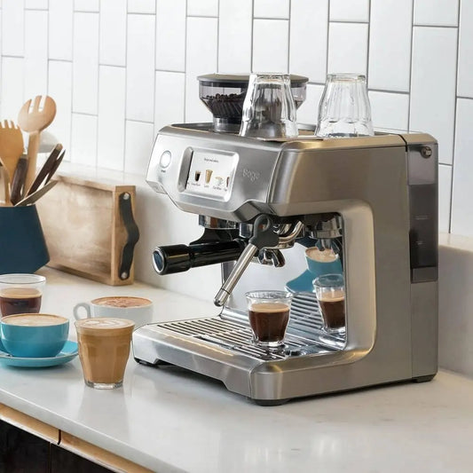 Sage Barista Touch Espresso Machine Brushed Stainless Steel Sage