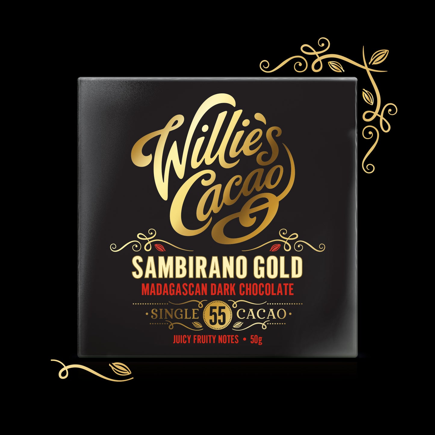 SAMBIRANO GOLD 55% DARK CHOCOLATE BAR