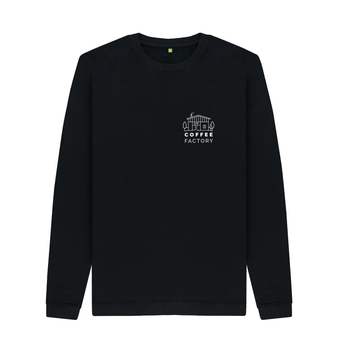 Black Men's Crew Neck Sweater Black