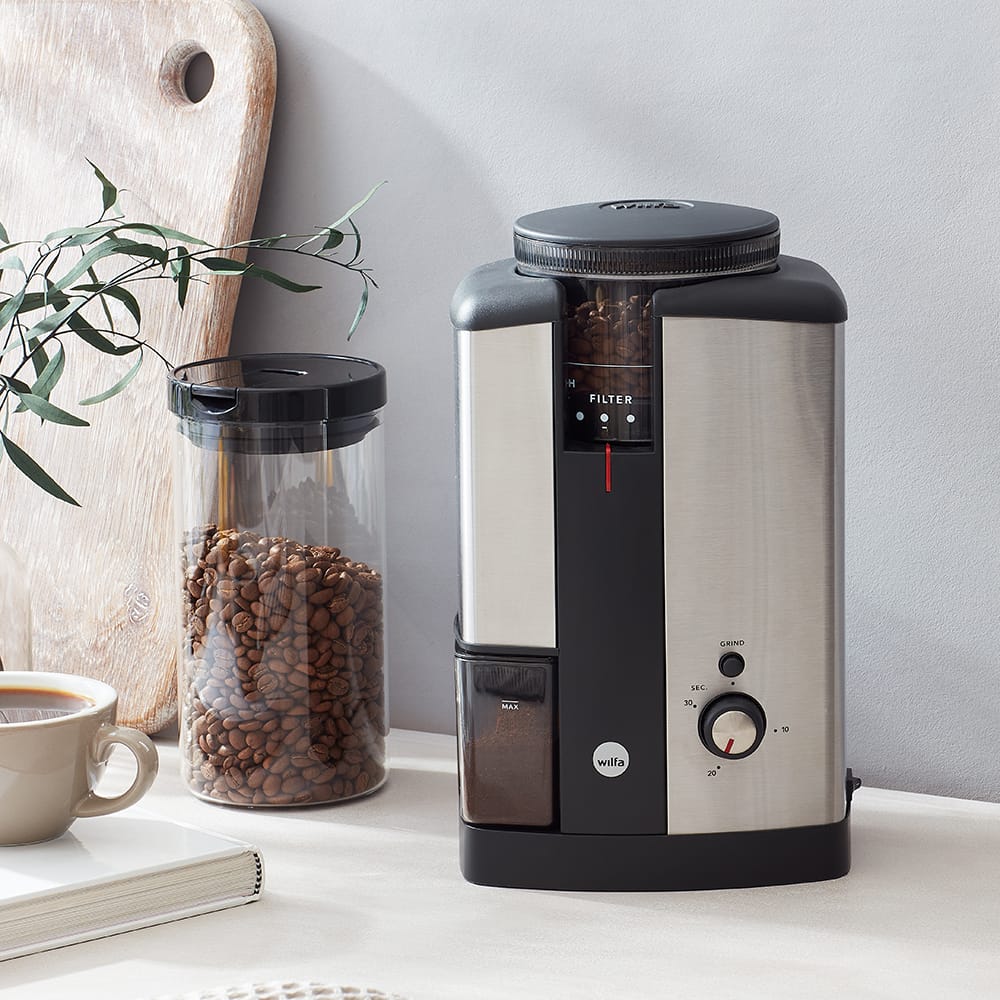 Wilfa Svart Coffee Grinder (Silver)