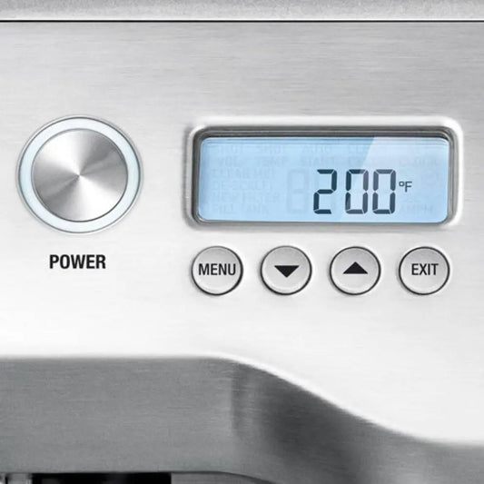 Sage The Dual Boiler Black Truffle Espresso Machine Sage