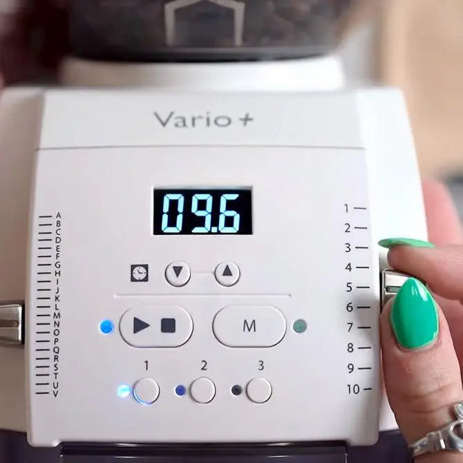 Baratza Vario W+ Coffee Grinder (White) Baratza