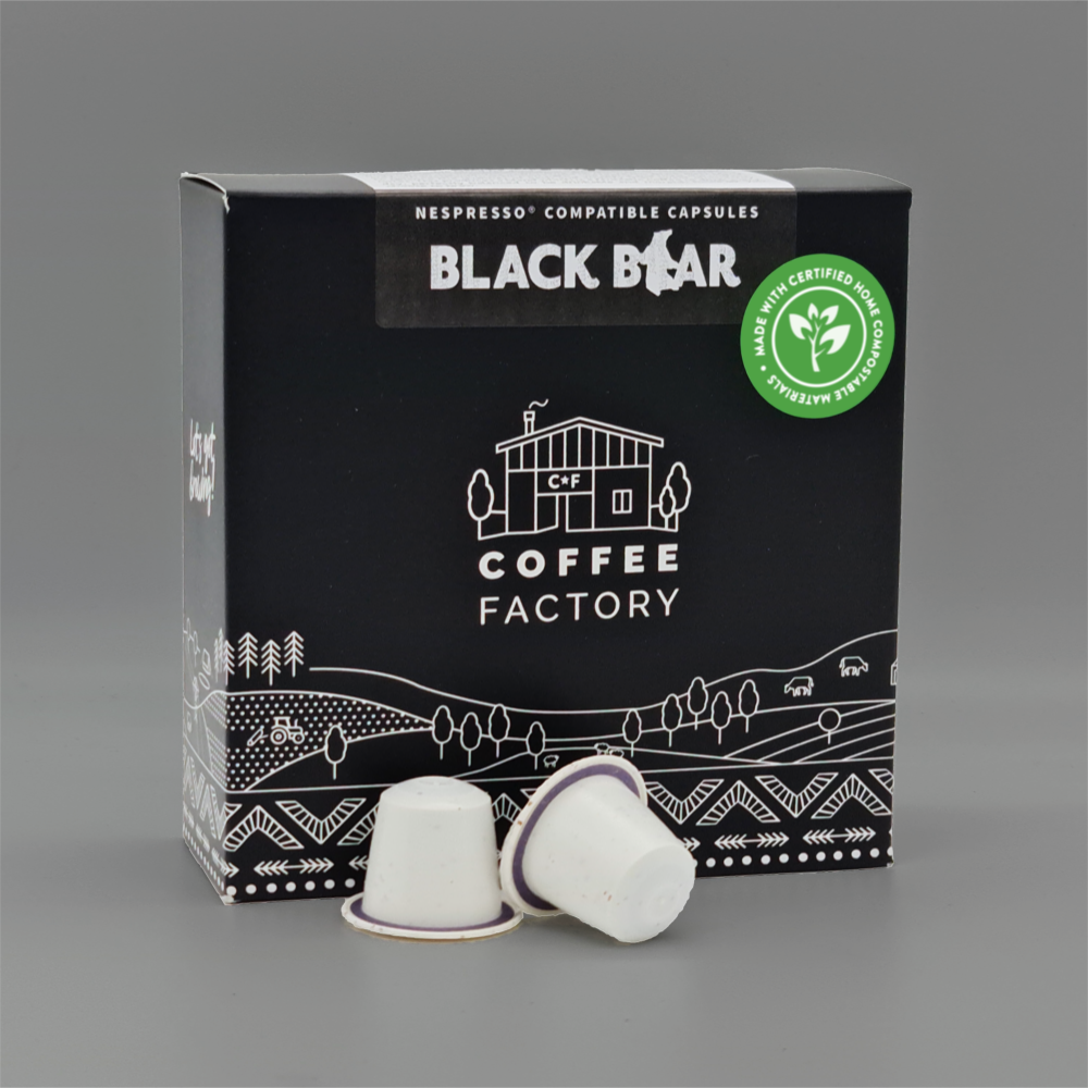 Black Bear Nespresso Compatible pods