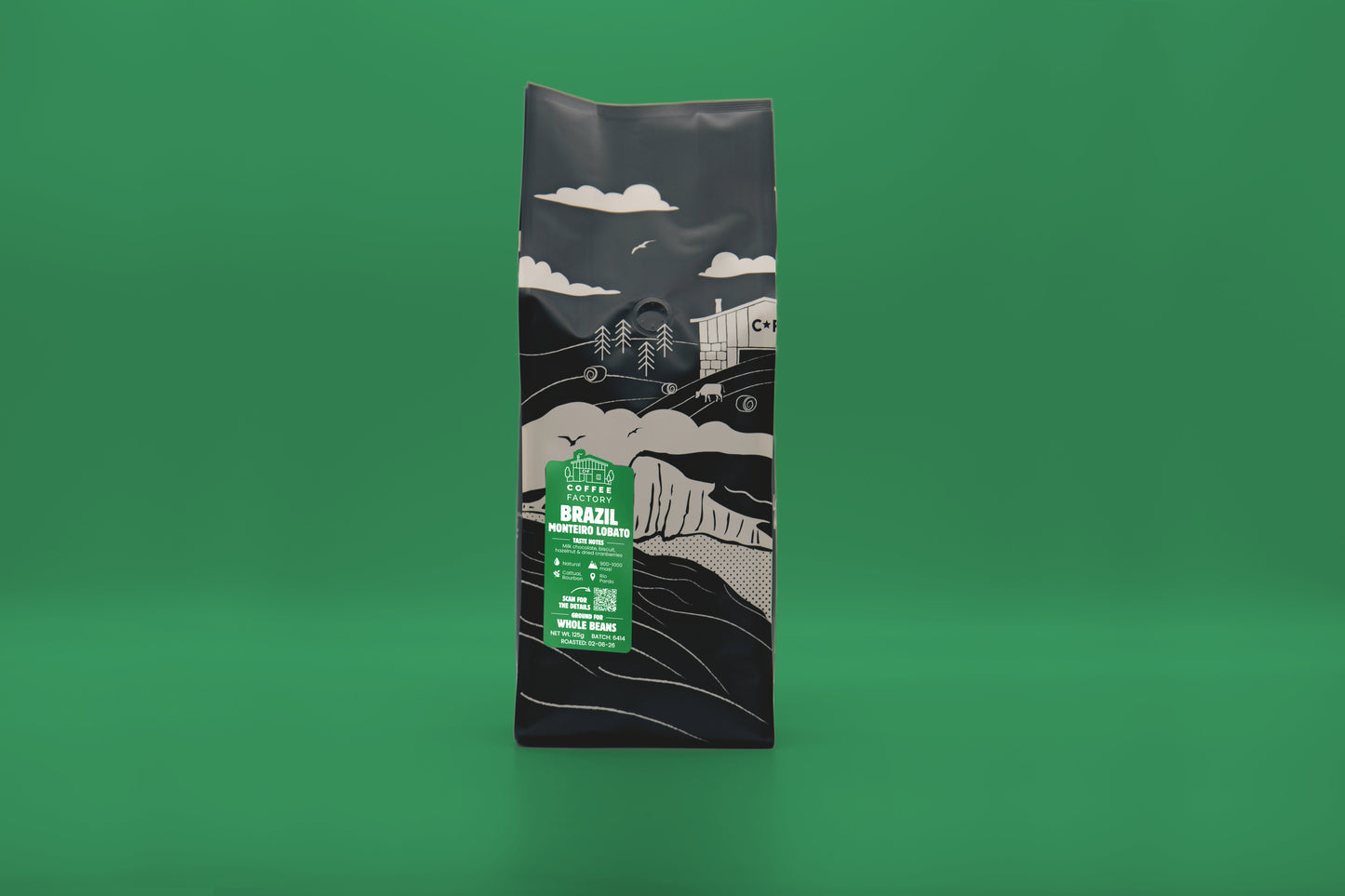 Brazil Monteiro Lobato Coffee Bag Front