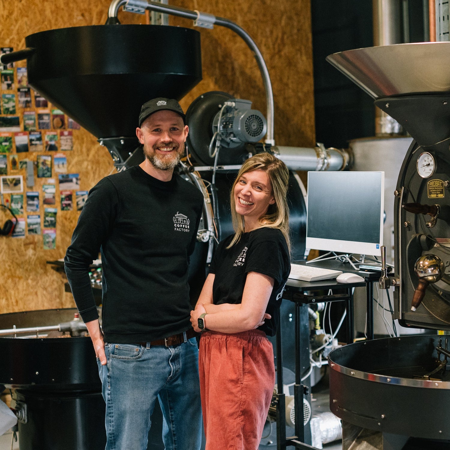 Danny and Justine the Coffee Factory Founders