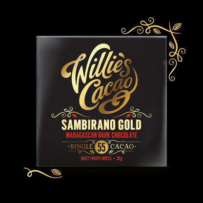 SAMBIRANO GOLD 55% DARK CHOCOLATE BAR
